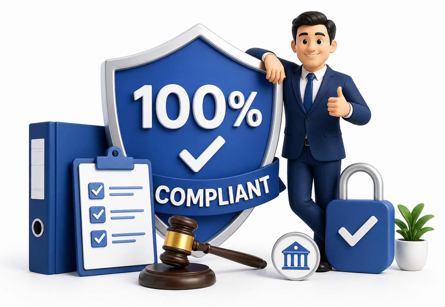 100% Compliant